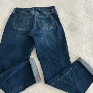 Old Navy Dark Blue Straight Jeans
